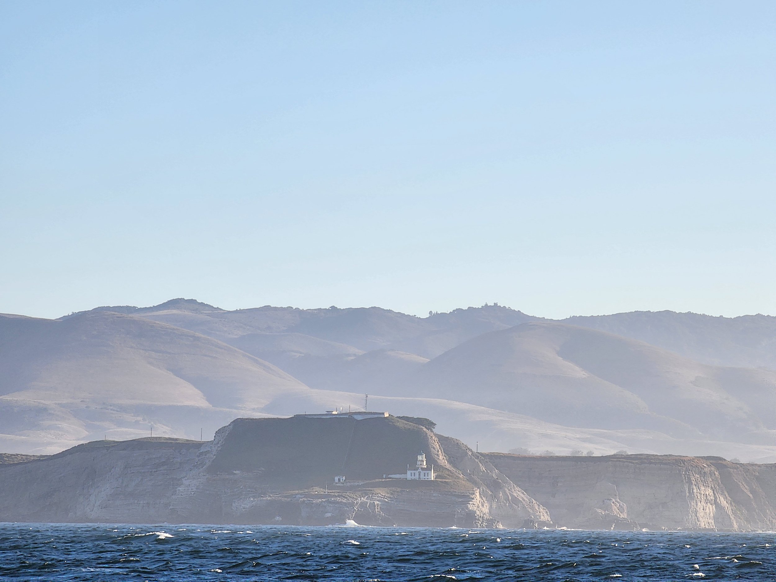 Pt Conception just after sunrise