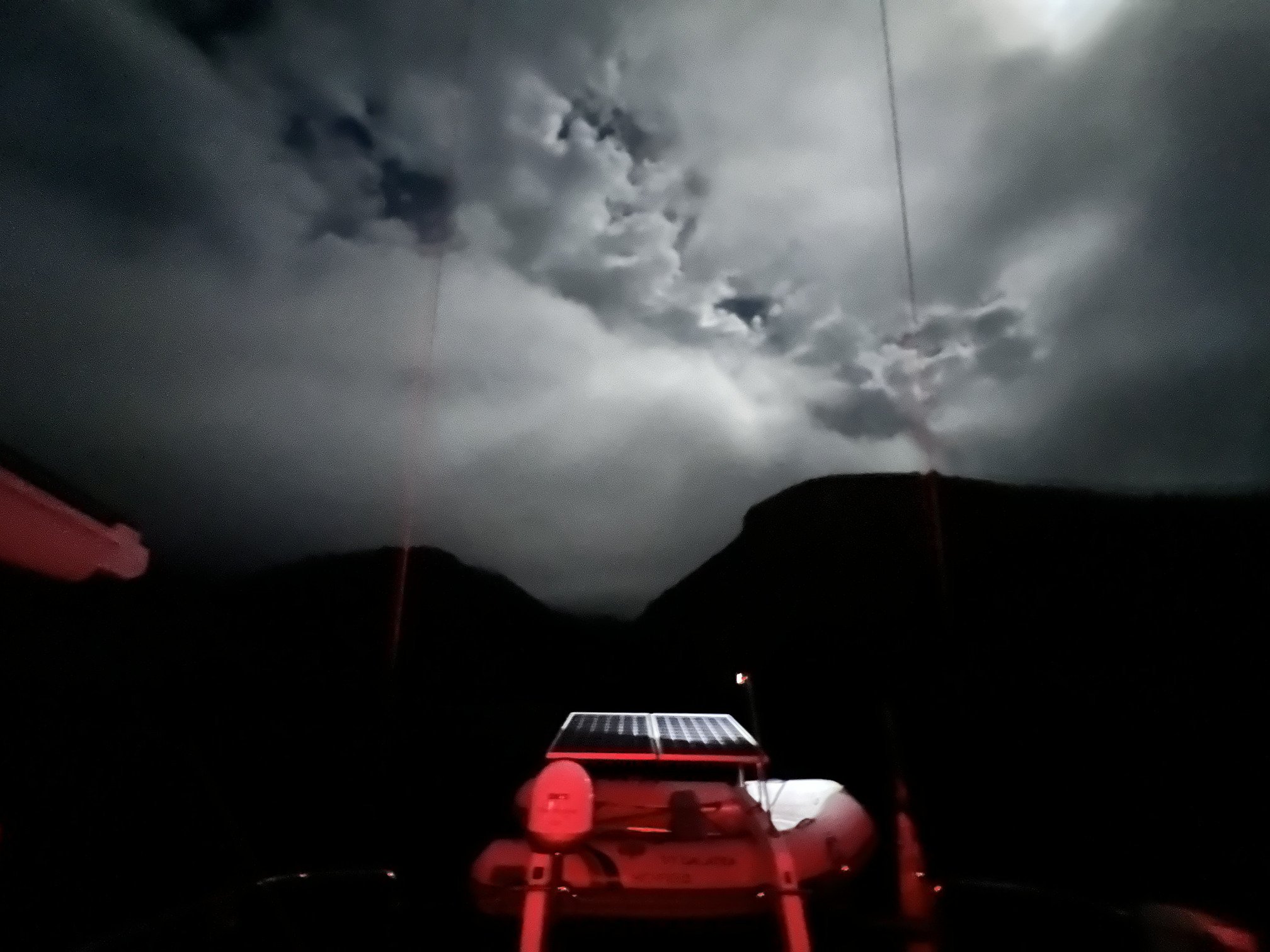 Early morning at Cueva Valdez