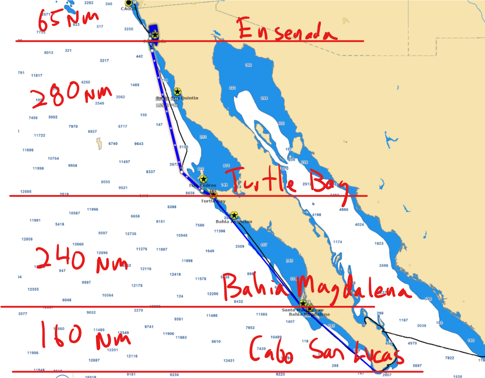 Baja Map