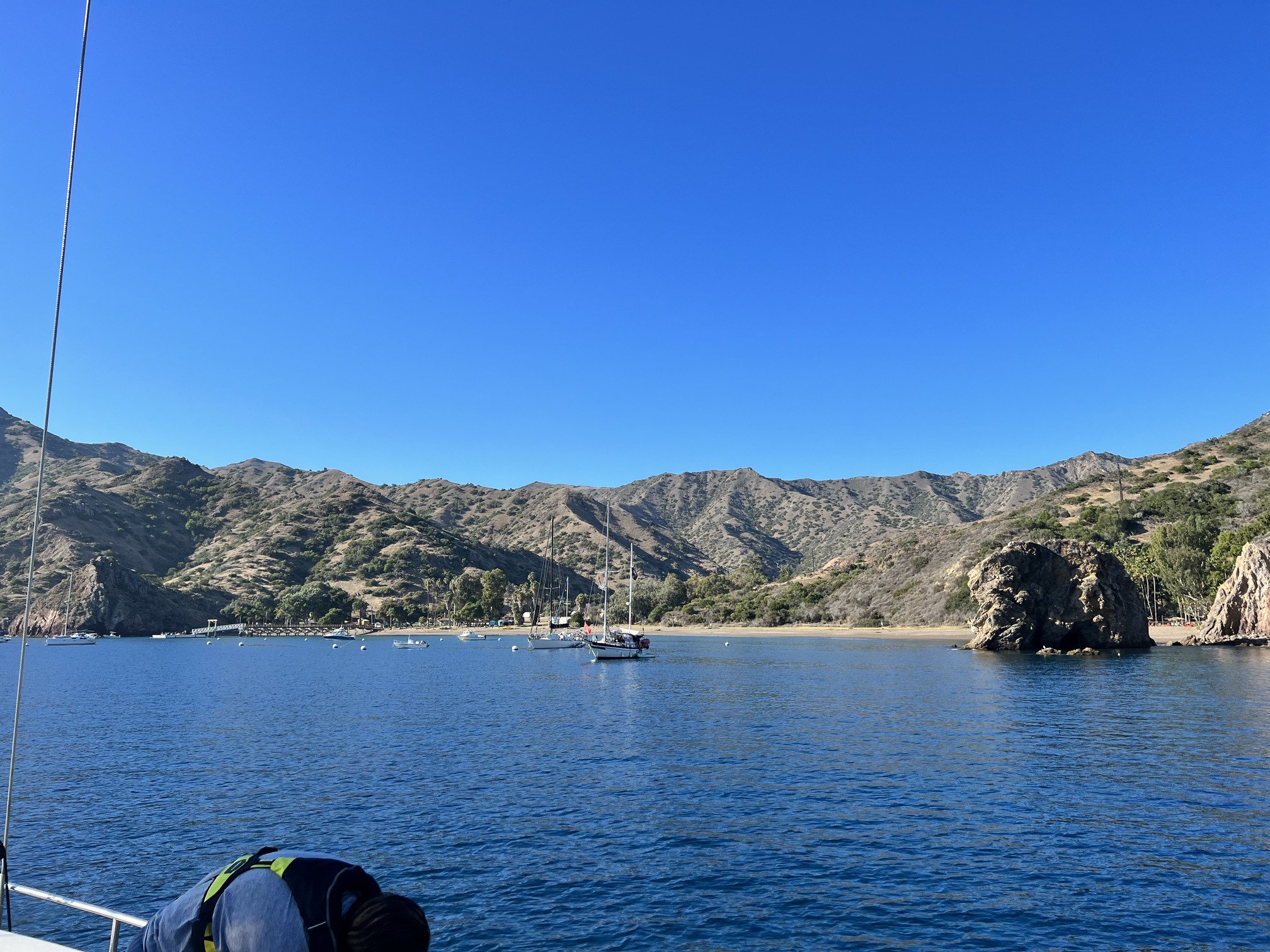 White's Landing from the water