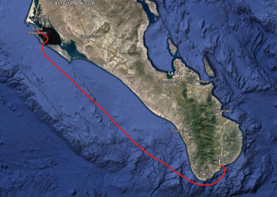 Passage from Mag Bay to Cabo